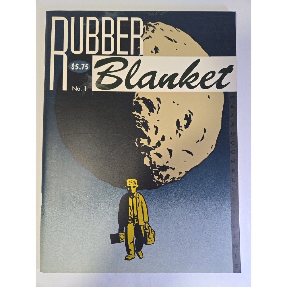 Rubber Blanket #1 1991 1st Print Signed David Mazzucchelli Original Poster - Picture 2 of 7